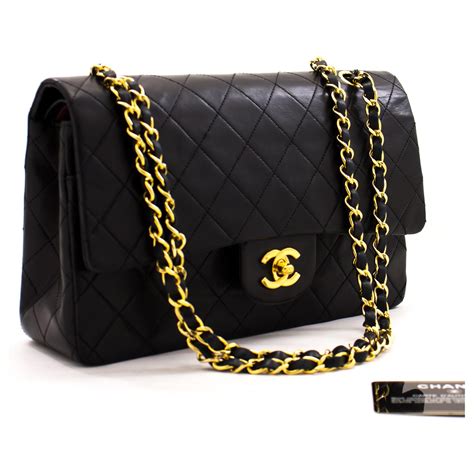 chanel 2.55 pelle di vitello|Borse Chanel in Pelle Nero .